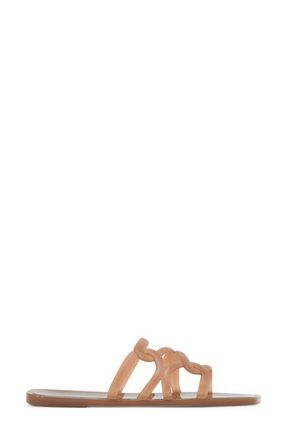 Reiss Juliette Jelly Slide Sandal in Neutral at Nordstrom, Size 8.5Us