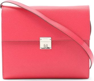 Hermès Borsa a tracolla Clic 16 in pelle Epsom con cinturino 2018 - Rosa