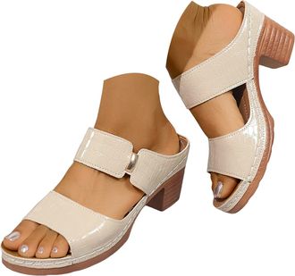 Generic Comfortable Orthopedic Wedge Sandals For Women 2026 Dressy Breathable Wedge Platform Sandals Thong Sandals Wide Width Flip Flops with Arch Support Ope