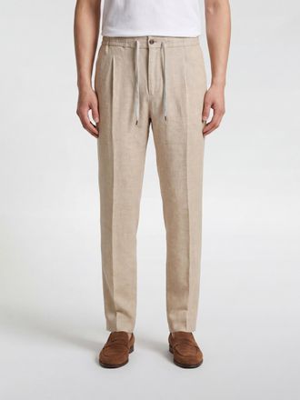Pantaloni Torino Pantaloni con coulisse in lino