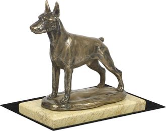 OEM Doberman, Dobermann I - Statuetta Di Cane, Figurina A Silhouette Di Cane, Trofeo Per Una Mostra Canina Di Art-dog