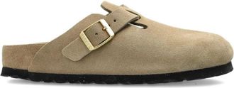 Birkenstock Arizona - Dames - Slip ons - Grijs - 40 EU - Leer - Schoenen