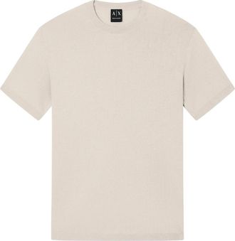 A|X Armani Exchange Hombre, Camisetas, Beige, Talla: S
