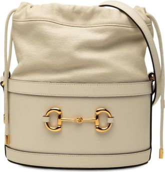 Gucci Pre-owned Gucci Calfskin Horsebit 1955 Bucket Bag Ladies PVJP0L8A2VL5GOY3