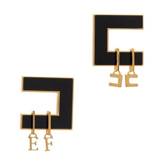 Elisabetta Franchi Mujer, Accesorios, Negro, Talla: ONE Size