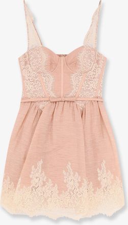 Zimmermann Abito Mini Valiant Lace Trim - ZIMMERMANN - gender_Woman