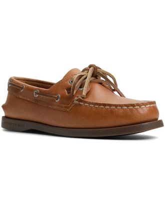 Sperry Top-Sider Authentic Original Womens Brown Moc Toe Casual Boat Shoe HAM682