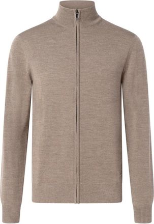 Joop Davis Cardigan - Heren - Truien - Bruin - Maat: L Wol