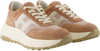 Hogan Womens H669 Sneaker Beige Calfskin