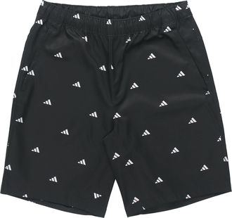 adidas M Short Gen Aop Logo Printing Sports Shorts Black GJ5107