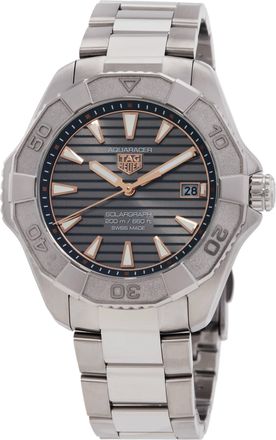 Tag Heuer Aquaracer Professional 200 Solargraph Grey Dial Watch WBP1190.BZ0003