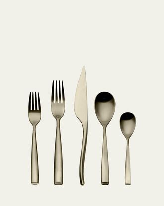 Mepra Arte Ice Champagne Flatware Place Setting