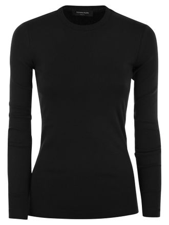 Fabiana Filippi Langarmed T -Shirt in Jersey