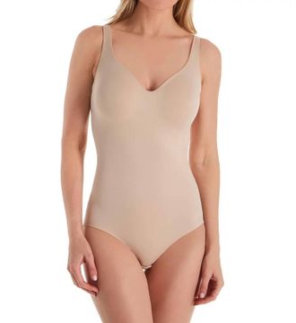 TC Fine Intimates Wonderful U Floating Underwire Shaping Bodybriefer In Nude
