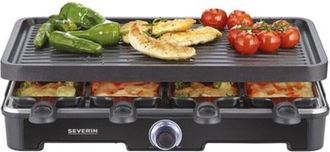 Severin Raclette Grill 1400w Th&deg; 8 Pers Revestimiento Cer&aacute;mico Severin - 9670