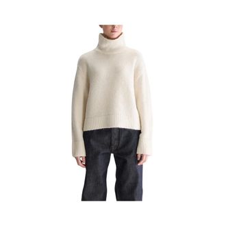 Bellerose Truien & Vesten, Dames, Beige, M, Pull Aosat