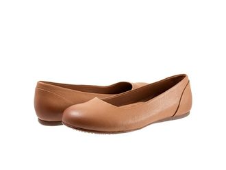 Softwalk Sonoma Womens Shoes Tan Tumbled : 5.5 M (B), Leather