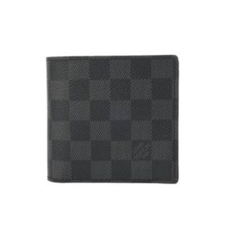 Louis Vuitton Damier Graphite Black Gray Damier Canvas Wallet (Bi-Fold) (Pre-Owned)
