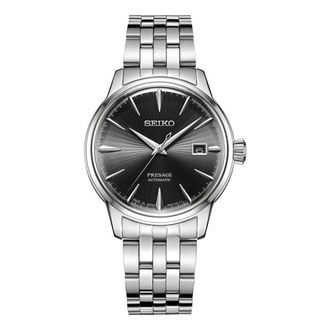 Seiko Mens SEIKO Series Casual waterproof Mechanical Black SRPE17J1
