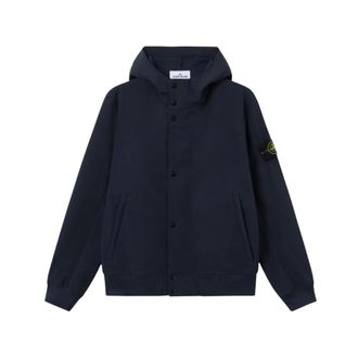 Stone Island Giacca Light Soft Shell-R - - Jackets - Uomo - Blu - L