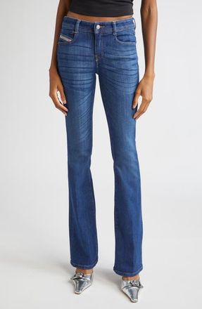 Diesel 1969 D-Ebbey Low Rise Bootcut Jeans in Denim at Nordstrom, Size 29