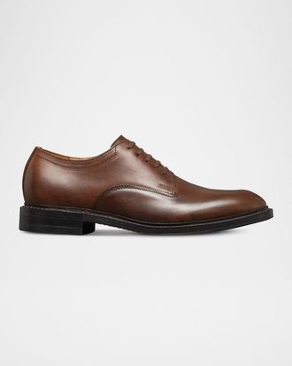 Allen Edmonds Mens Trevor Leather Plain-Toe Derby Shoes