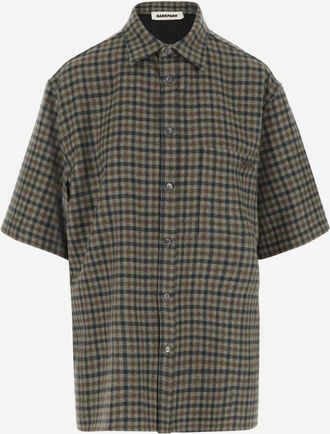 Darkpark Multicolor Collar Short Sleeves Shirts