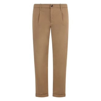 Nine In The Morning Chinos, male, Brown, Size: 2XL Slim Fit Cotton Pants