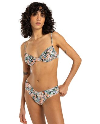 Billabong Bikini-Hose BILLABONG Sweet Fields, Damen, Gr. XL, US-Gr&ouml;ssen, bunt (multi), Obermaterial: 78% Nylon, 22% Elasthan;, Badehosen Bikini-Hose