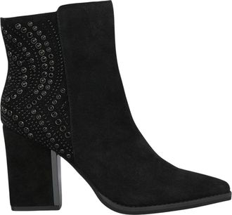 Alma En Pena Enkellaars met studs ontwerp - Dames - Cowboylaarzen - Zwart - 38 EU - Schoenen
