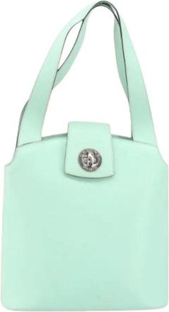 Celine Pre-owned Handbags, female, Green, Size: ONE SIZE Pre-owned Vintage Handbag
