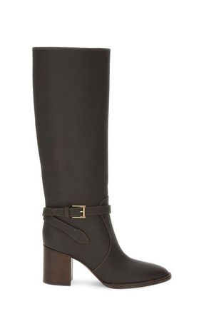 Gianvito Rossi Varenne 70 Boot in Brown Calf Leather at Nordstrom, Size 39.5