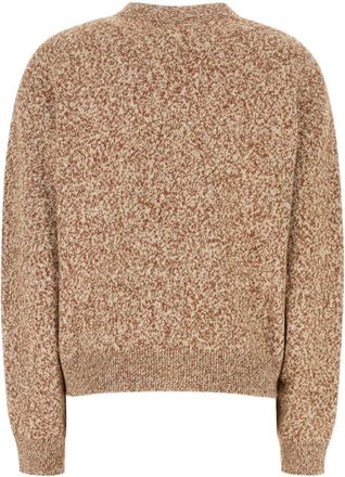Versace Womens Two-tone Wool Blend Cardigan - Tan - Size EU 40 (Womens)