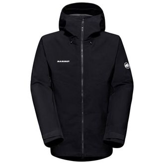 Mammut Crater IV Hardshell Hooded Jacket Regenjacke f&uuml;r Herren | schwarz