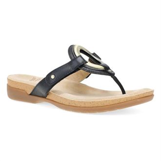 Dansko Womens Rosalia Sandal In Black