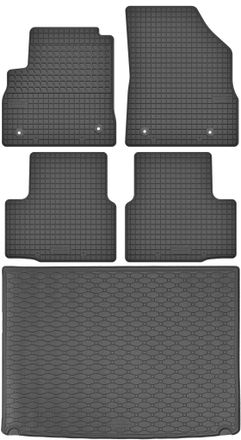 OEM Juego De Alfombrillas De Goma Para Coche Y Maletero Para Opel Astra V K Hatchback (2015-2021)