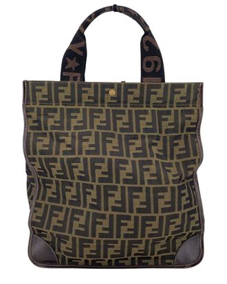 Fendi Fendi Vintage Cloth Tote Bag (Authentic Pre-Loved)
