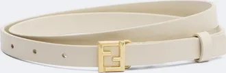 Fendi FF leather belt