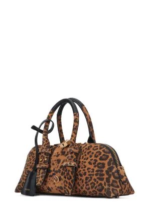 Pinko Womens Bowling Bag Baguette Suede M35q Borse A Mano