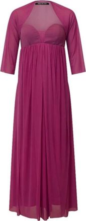 Pennyblack Pbpvelo Maxjurk - Dames - Maxi kleedjes - Roze - M - Kleedjes