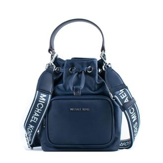 Michael Kors Blue Nylon Backet Womens Bag