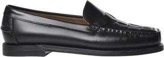 Sebago Leren Loafers - Dames - Schoenen - Zwart - Maat: 38 1/2 EU Leer