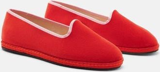 Scarosso Yolo Slippers in Red - Velvet at Nordstrom, Size 39