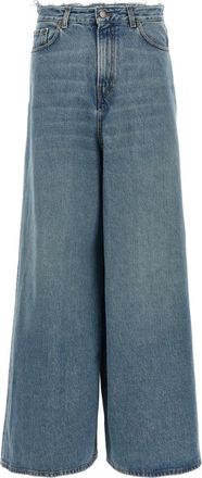 Haikure Big Bethany Jeans - Dames - Loose Fit Jeans - Blauw - W23 - Katoen - Jeans