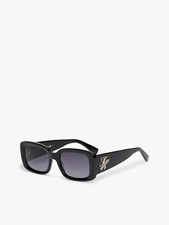 Tommy Hilfiger Gafas de sol rectangulares con logo