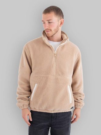 Hurley Comfort Polar Fleece 3/4 Zip Half-Zip Fleece Pullover