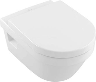Villeroy & Boch Architectura - Inodoro Suspendido Con Asiento Softclosing, Directflush, Blanco Alpino 5684hr01