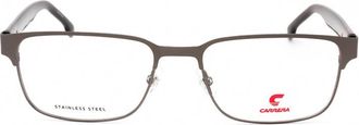 Carrera Metal Rectangle Frame Eyeglasses - Brown