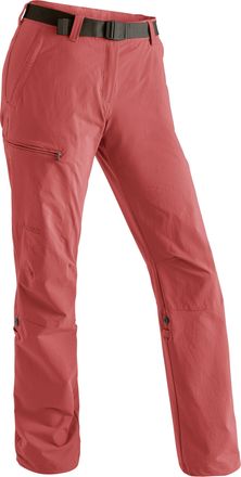 Maier Sports Funktionshose MAIER SPORTS Lulaka, Damen, Gr. 42, Normalgr&ouml;ssen, rot (karminrot), 90% Polyamid, 10% Elasthan, Hosen Funktionshose, Damen Wanderhose, a