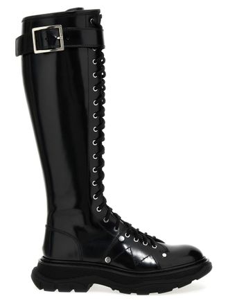 Alexander McQueen Black High Desert Boot